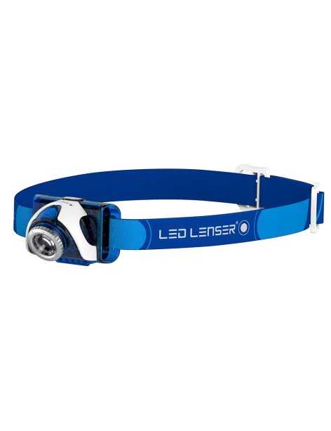 Lampe frontale rechargeable Led Lenser SEO7R - bleu