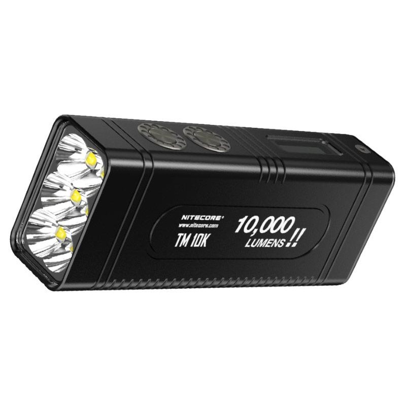 Nitecore TM10K - Lampe de poche rechargeable 10000 lumens