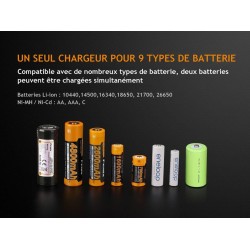 Chargeur de batterie intelligent 4 canaux - Fenix