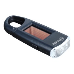 Powerplus Viper - Lampe de poche solaire 2 led