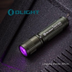Olight i3UV EOS - Lampe de poche LED Ultraviolette