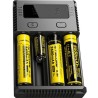 Chargeur Intellicharger NEWi4 Nitecore - 4 accus