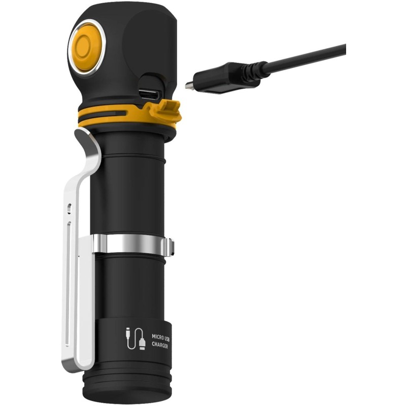 Torche Elf C2 micro USB 1100 lumens - Lampe frontale Armytek