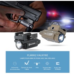 PL Mini 2 Valkyrie Olight - Lampe Tactique Rechargeable