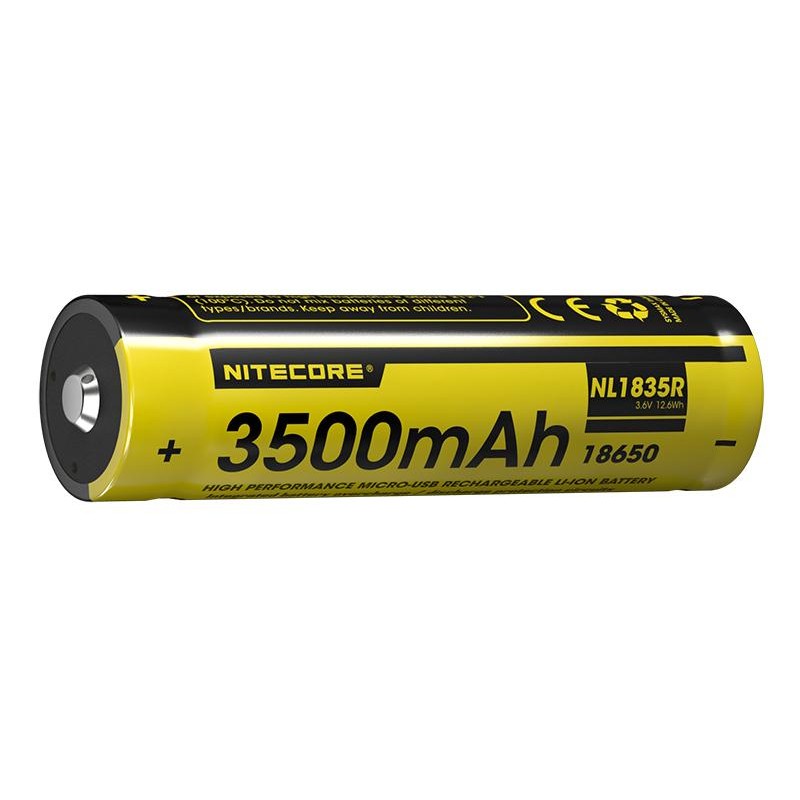 Accu Li-ion 18650 - 3500mAh - Nitecore