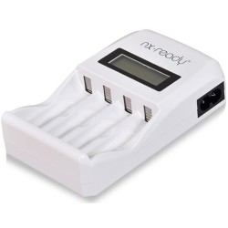 Chargeur piles rapide NX READY pour 4AA ou 4AAA NiMH/NiCd