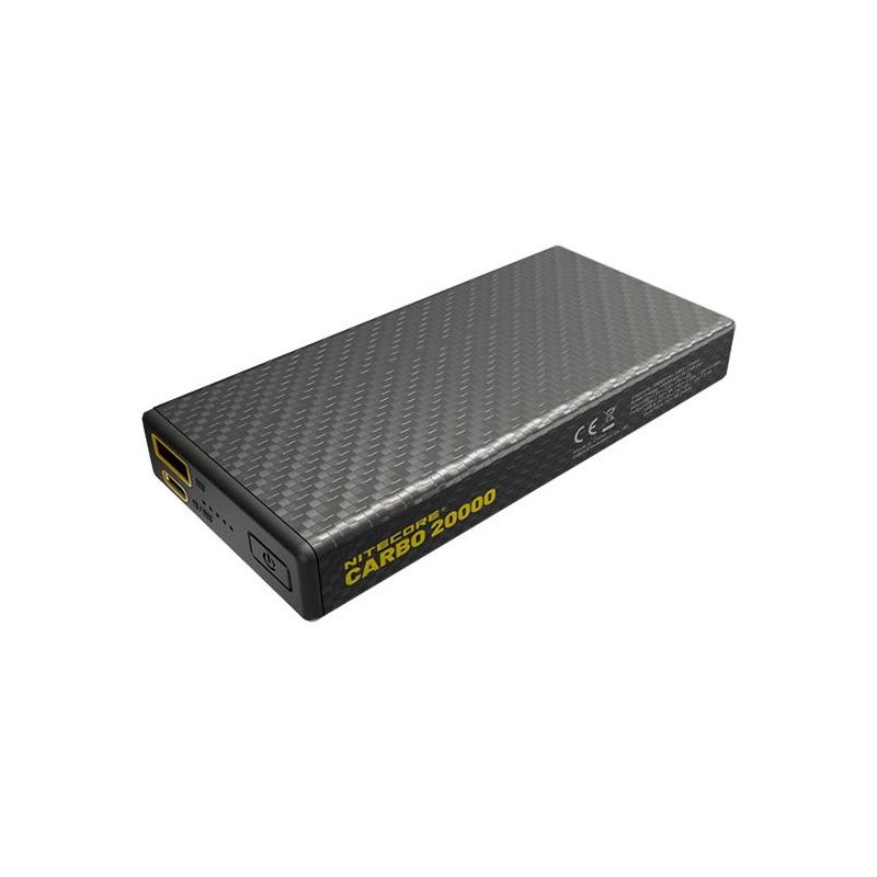 Batterie externe en carbone - CARBO 20000 - Nitecore