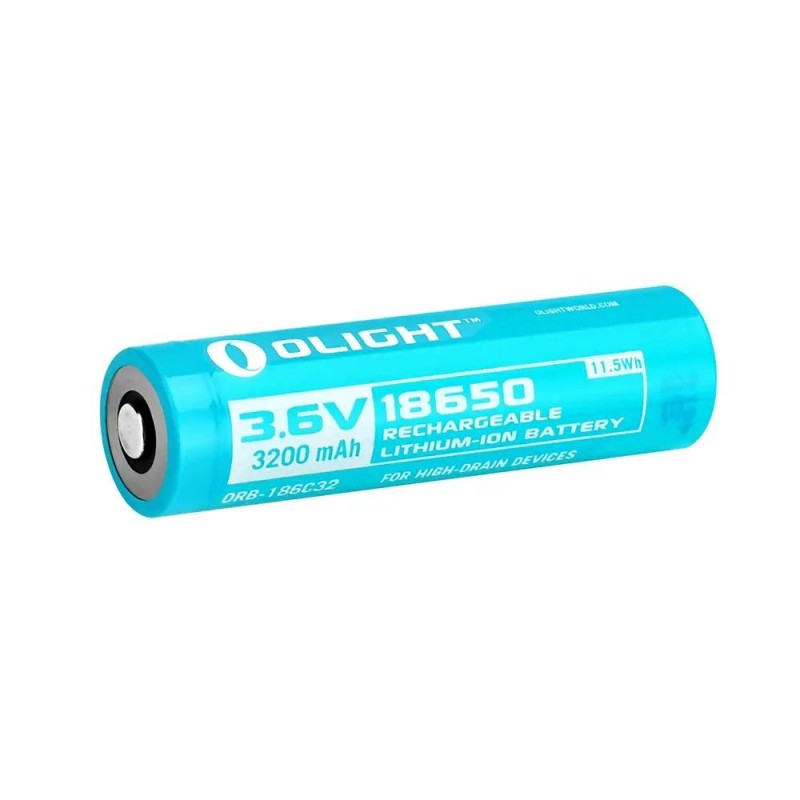Batterie Olight 18650 rechargeable 3200 mAh