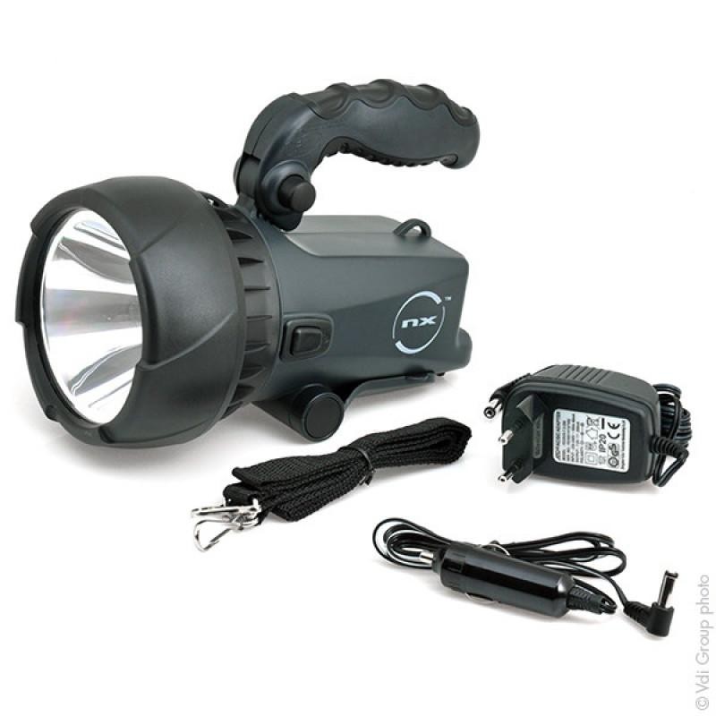 Projecteur rechargeable LED CREE 1W Projecteur rechargeable LED CREE 1W
