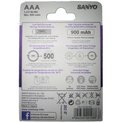 Eneloop Pro AAA 900mAh (Sanyo)