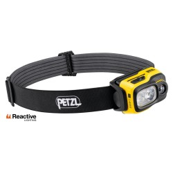 Lampe frontale rechargeable Petzl Swift RL noir/jaune 1100 lumens