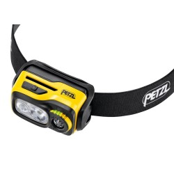 Lampe frontale rechargeable Petzl Swift RL noir/jaune 1100 lumens