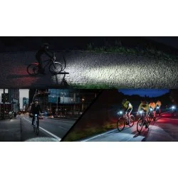 Fenix BC15R - Lampe de vélo rechargeable 400 lumens