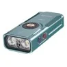 Lampe de poche porte-clés 3 en 1 Fenix E06RT turquoise