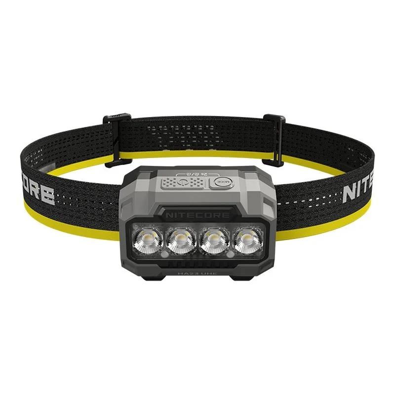 Lampe frontale Nitecore HA23 UHE noire 600 lumens