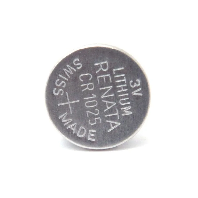 Pile bouton lithium blister CR1025 RENATA 3V 30mAh