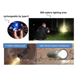 Lampe torche rechargeable Nextorch ED30 1000 lumens