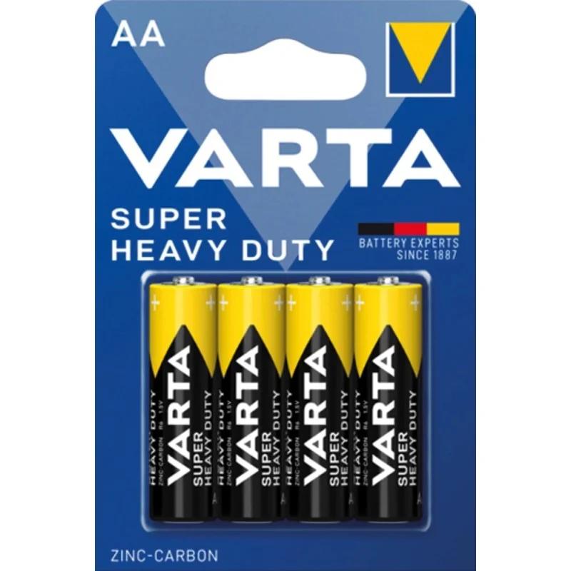Lot de 4 piles AA Varta