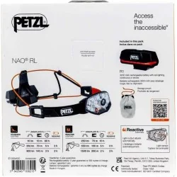 Lampe frontale Petzl Nao RL 1500 lumens