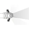 Petzl Actik rouge 450 lumens