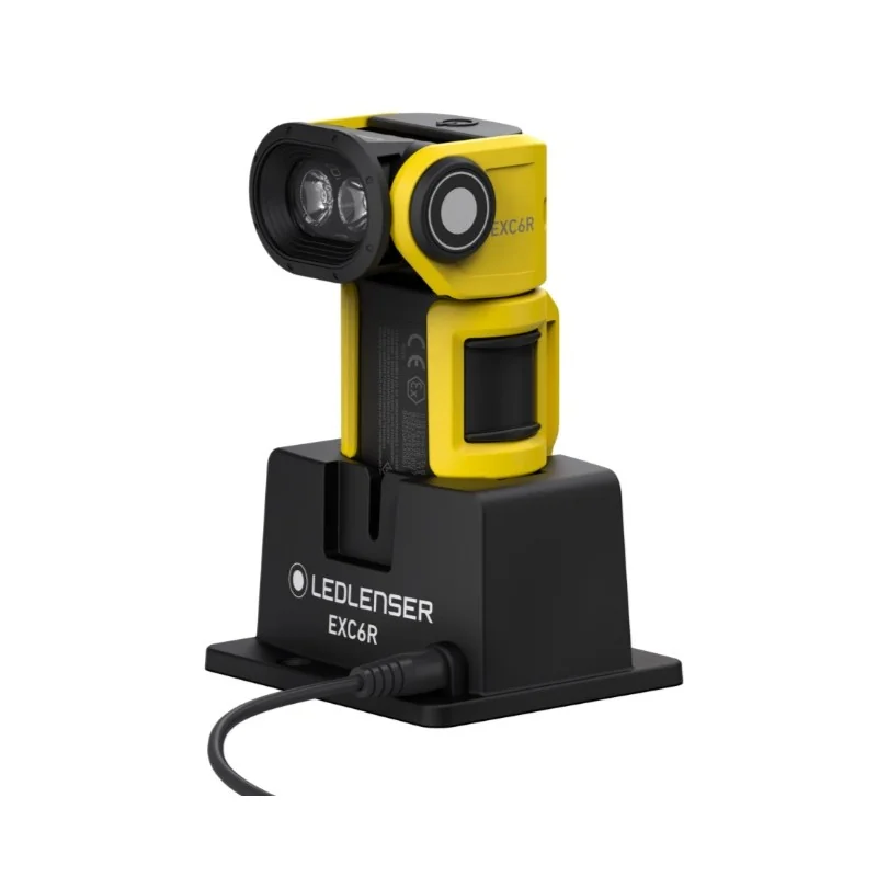 Lampe torche ATEX Led Lenser EXC6R avec station de recharge