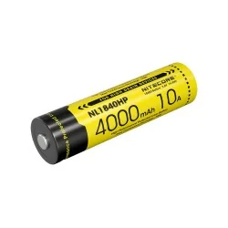 Accu Li-ion 18650 Hautes Performances 10A - Capacité 4000 mAh