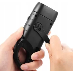 Mini lampe torche dynamo 3 LED