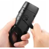 Mini lampe torche dynamo 3 LED Mini lampe torche dynamo 3 LED
